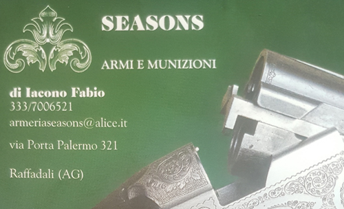 Logo Seasons Armi - Munizioni e vendita Animali