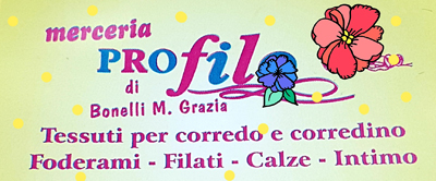 Logo Merceria Profilo di Bonelli M. Grazia