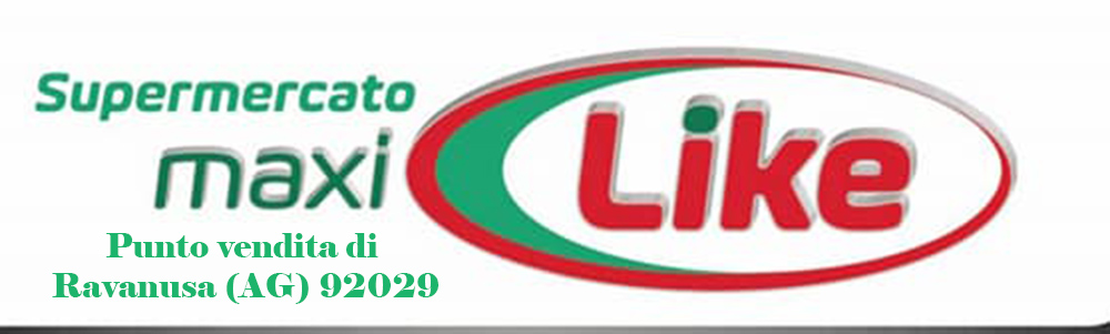 Logo Supermercato MAXI LIKE di Lana Giada